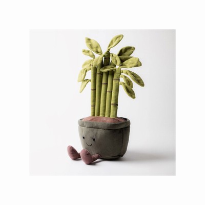 Jellycat Potted Bamboo USA | 81054DCBS